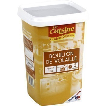 Bouillon de volaille 1 kg - Epicerie Sale - Promocash Toulouse