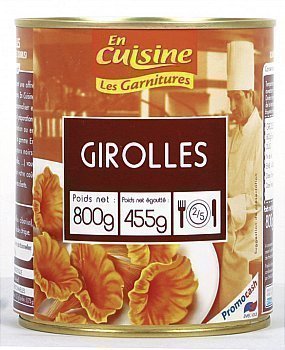 Girolles - Les Garnitures - Epicerie Sale - Promocash Le Pontet