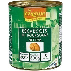 Escargots de Bourgogne trs gros 8 douzaines 4/4 - Epicerie Sale - Promocash Le Pontet
