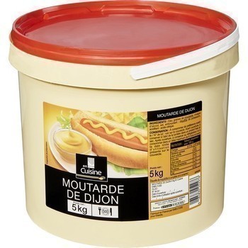 Moutarde de Dijon 5 kg - Epicerie Salée - Promocash LA TESTE DE BUCH