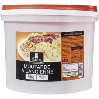 Moutarde  l'Ancienne 5 kg - Epicerie Sale - Promocash Libourne