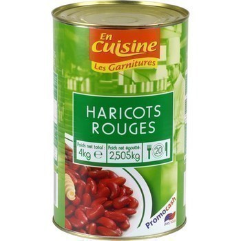 Haricots rouges 2,505 kg - Epicerie Sale - Promocash 
