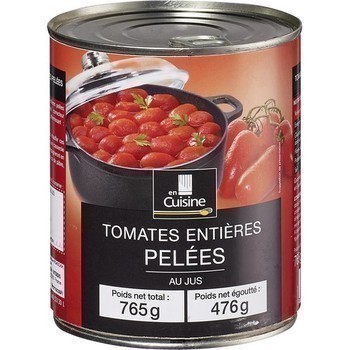 Tomates entires peles au jus 476 g - Epicerie Sale - Promocash Le Pontet