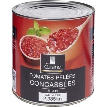Tomates peles concasses au jus 2,385 kg - Epicerie Sale - Promocash Charleville