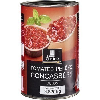 Tomates peles concasses au jus 3,825 kg - Epicerie Sale - Promocash Montlimar