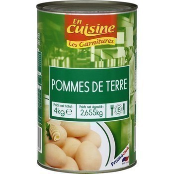 Pommes de terre 2,655 kg - Epicerie Sale - Promocash Lorient