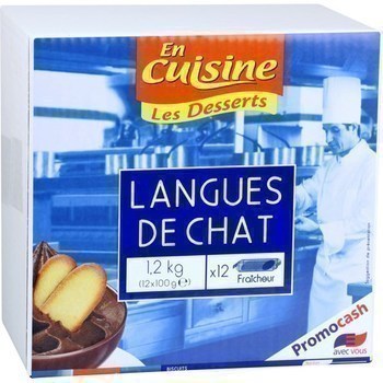 Langues de chat 1,2 kg - Epicerie Sucre - Promocash PROMOCASH PAMIERS