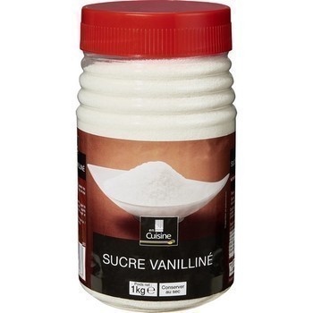 Sucre vanillin 1 kg - Epicerie Sucre - Promocash Saint Malo