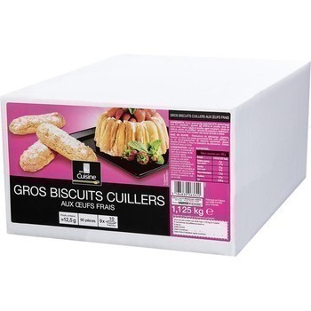Gros biscuits cuillers aux oeufs frais x90 - Epicerie Sucre - Promocash Charleville