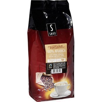 Caf en grains 100% arabica quitable 1 kg - Epicerie Sucre - Promocash LANNION