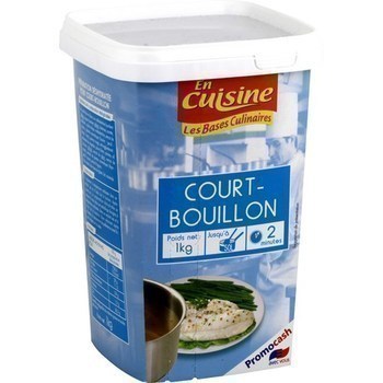 Court-bouillon - Les Bases Culinaires 1 kg - Epicerie Sale - Promocash LA FARLEDE