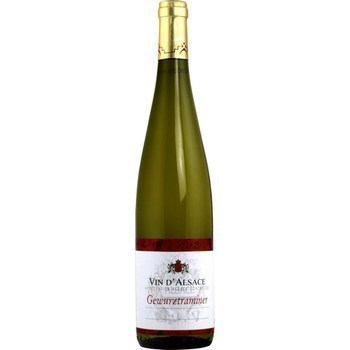 Gewurztraminer- Vin d'Alsace 13,5 75 cl - Vins - champagnes - Promocash Moulins Avermes