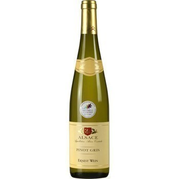 Pinot gris 2016 AOC Ernest Wein 13,5 750 ml - Vins - champagnes - Promocash Pau