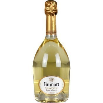 Champagne Blanc de Blancs brut Ruinart 12,5 75 cl - Vins - champagnes - Promocash Toulouse