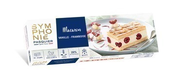 Macaron vanille framboise 755 g - Surgels - Promocash Saint-Quentin