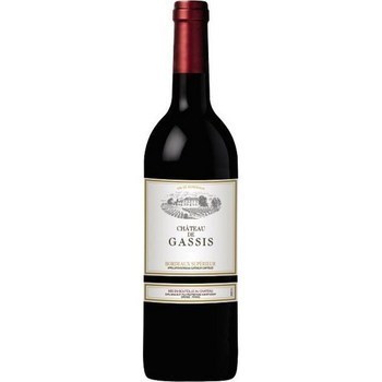 Bordeaux suprieur Chteau de Gassis 12 75 cl - Vins - champagnes - Promocash Sarrebourg