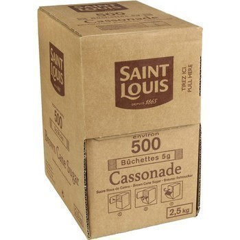Cassonade en buchettes x500 - Epicerie Sucre - Promocash Arles