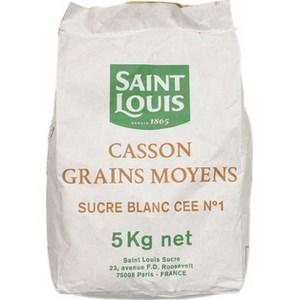 Cassonade grains moyens - le sac de 5 kg - Epicerie Sucre - Promocash Dijon