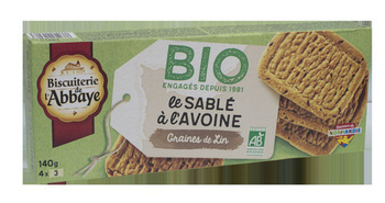 140 G BIO SABLE AVOINE LIN - Epicerie Sucre - Promocash ALENCON