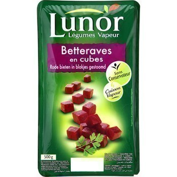 Betteraves en cubes - Lgumes Vapeur - Fruits et lgumes - Promocash Grasse