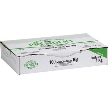 Micropains de beurre demi-sel x100 - Crmerie - Promocash PUGET SUR ARGENS