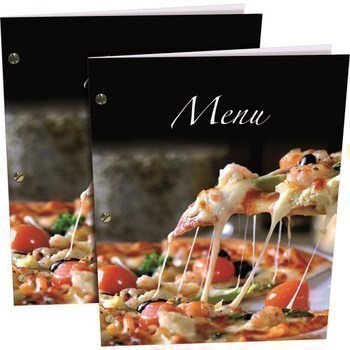 Protge-menu pizza A4 - Bazar - Promocash Bziers