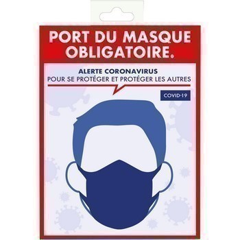 Affiche PVC Port Masque 15x20 cm - Bazar - Promocash Rouen