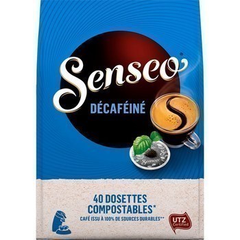 Dosettes de caf dcafin x40 - Epicerie Sucre - Promocash Bourgoin