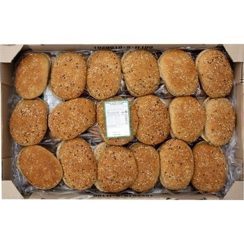 Pains spciaux pour hamburger aux graines & crales x36 - Pains et viennoiseries - Promocash ALENCON