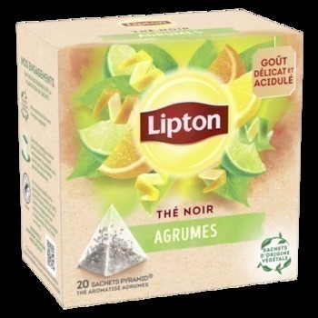 BT 20ST THE AGRUMES LIPTON - Epicerie Sucre - Promocash Montauban