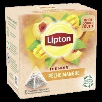 ST20 THE PECHE MANGUE LIPTON - Epicerie Sucre - Promocash Chatellerault