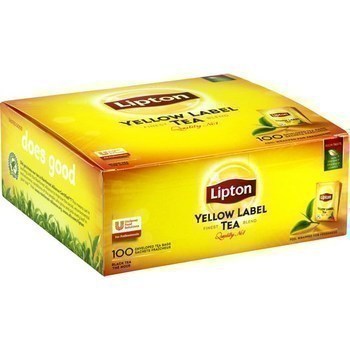 Th Yellow Label 100x1,8 g - Epicerie Sucre - Promocash Le Pontet