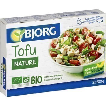 Tofu nature bio 2x200 g - Epicerie Sale - Promocash Toulouse