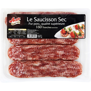 Saucisson sec pur porc qualit suprieur - Grande Carte - Charcuterie Traiteur - Promocash Aix en Provence