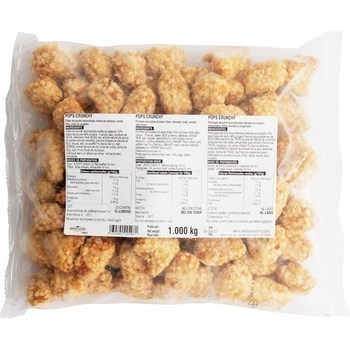 Pops Crunchy 1 kg - Surgels - Promocash Dax