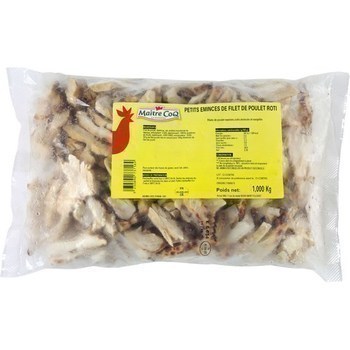Petits mincs de filet de poulet rti 1 kg - Surgels - Promocash Arles