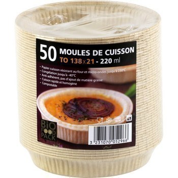 Moules de cuisson 220 ml TO 138x21 - Bazar - Promocash Orleans