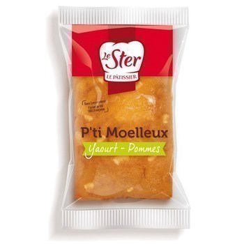 P'ti Moelleux yaourt pommes 36x40 g - Epicerie Sucre - Promocash PROMOCASH VANNES