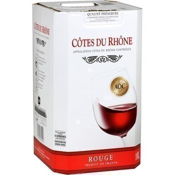 Ctes du Rhne 14,5 10 l - Vins - champagnes - Promocash Bergerac
