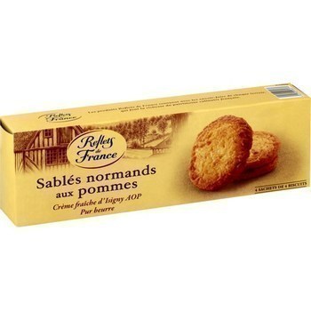 Biscuit Sabls normands aux pommes Reflets de France 150 g - Epicerie Sucre - Promocash 