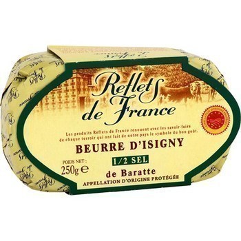 Beurre demi-sel d'Isigny de Baratte - Crmerie - Promocash Rouen