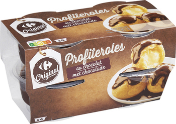 4X90G PROFITEROLE CHOCOLAT CRF - Crmerie - Promocash Morlaix