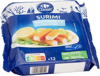 200G BATONNETS SURIMI CRF - Saurisserie - Promocash Grenoble