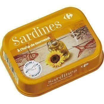 Sardines  l'huile de tournesol 95 g - Epicerie Sale - Promocash Mulhouse