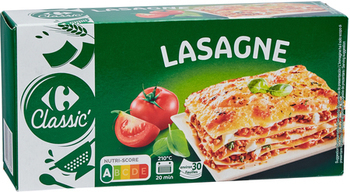 500G LASAGNE S/OEUFS CRF - Epicerie Sale - Promocash Cherbourg