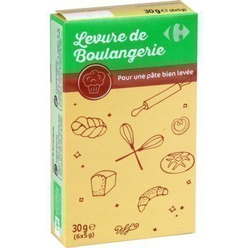 Levure boulangre 6x5 g - Epicerie Sucre - Promocash PROMOCASH VANNES