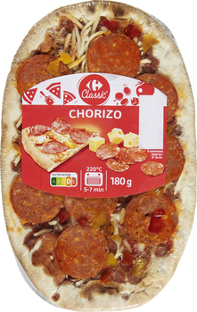 180G PIZZA CHORIZO CARREFOUR - Charcuterie Traiteur - Promocash Chambry