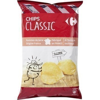 Chips Classic 200 g - Epicerie Sucre - Promocash LA TESTE DE BUCH