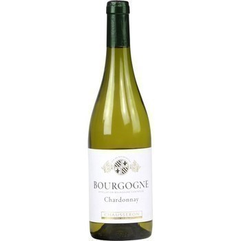Bourgogne Chardonnay blanc Chausseron 12,5 75 cl - Vins - champagnes - Promocash Rouen