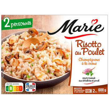 600G RISOTTO AU POULET CHAMPIG - Surgels - Promocash Nmes